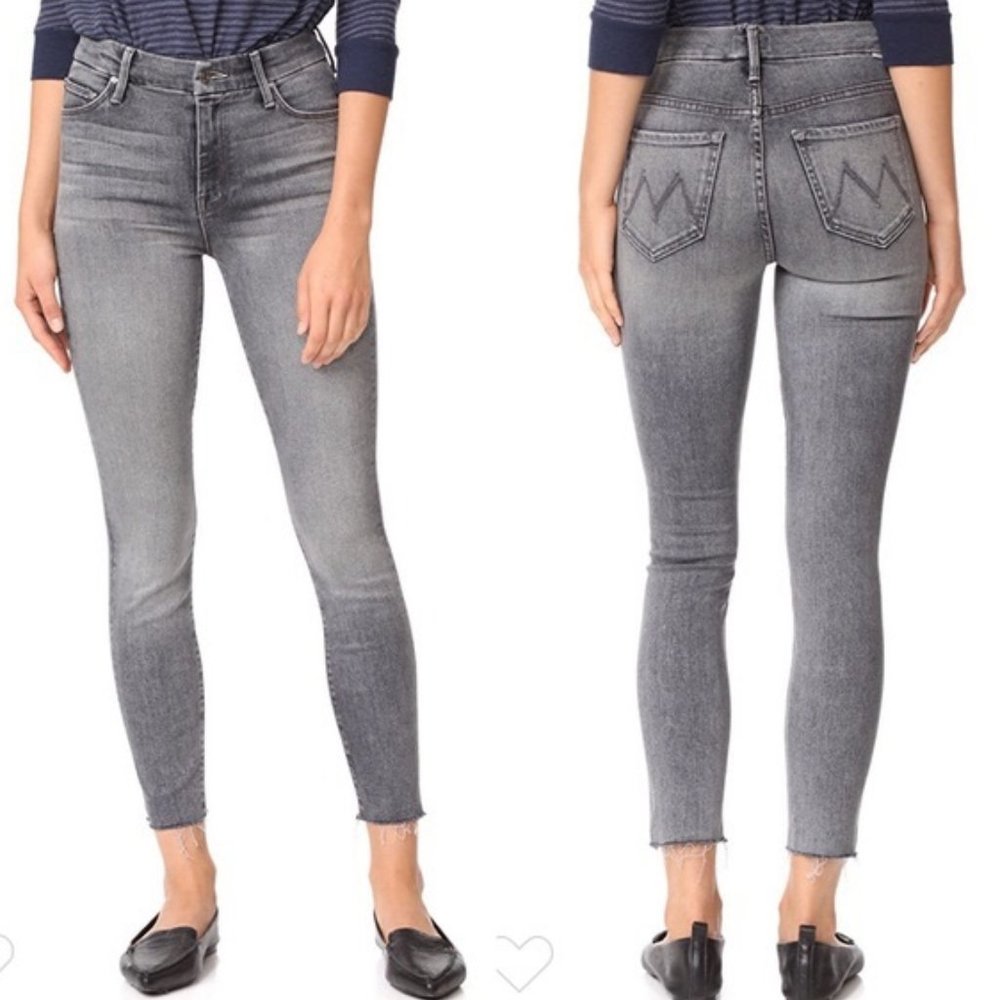 Mother the looker Finders Keepers Grey Skinny 29